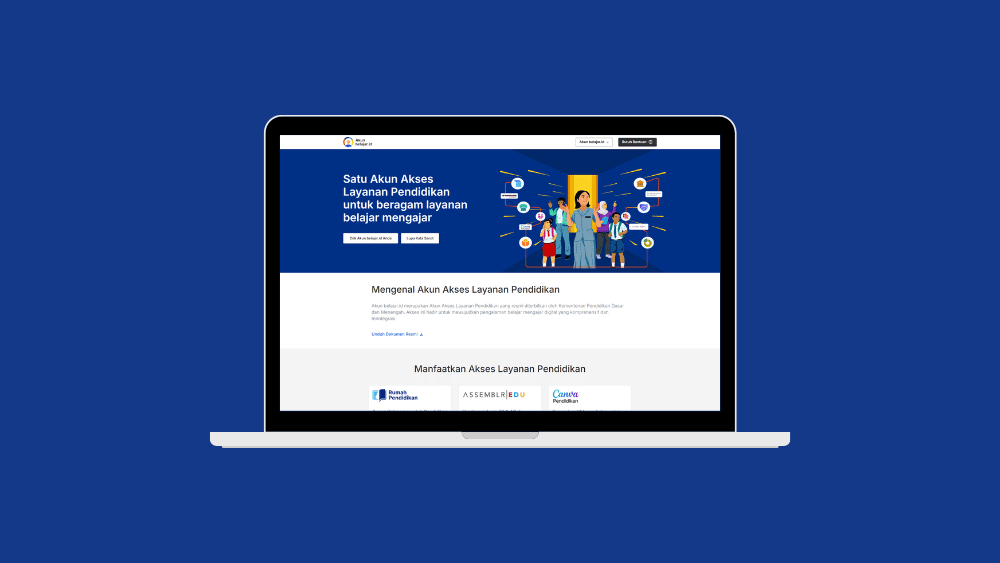 cara aktivasi akun belajar id